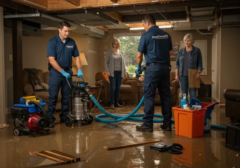 Basement Water Extraction and Removal Techniques process in Huron County, OH